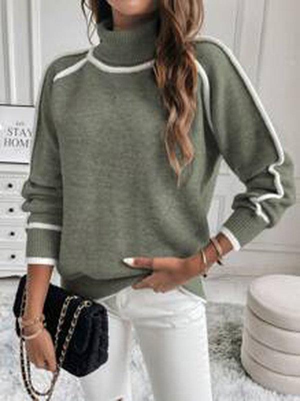 Eryndra™ | Chic Casual Turtleneck Sweater