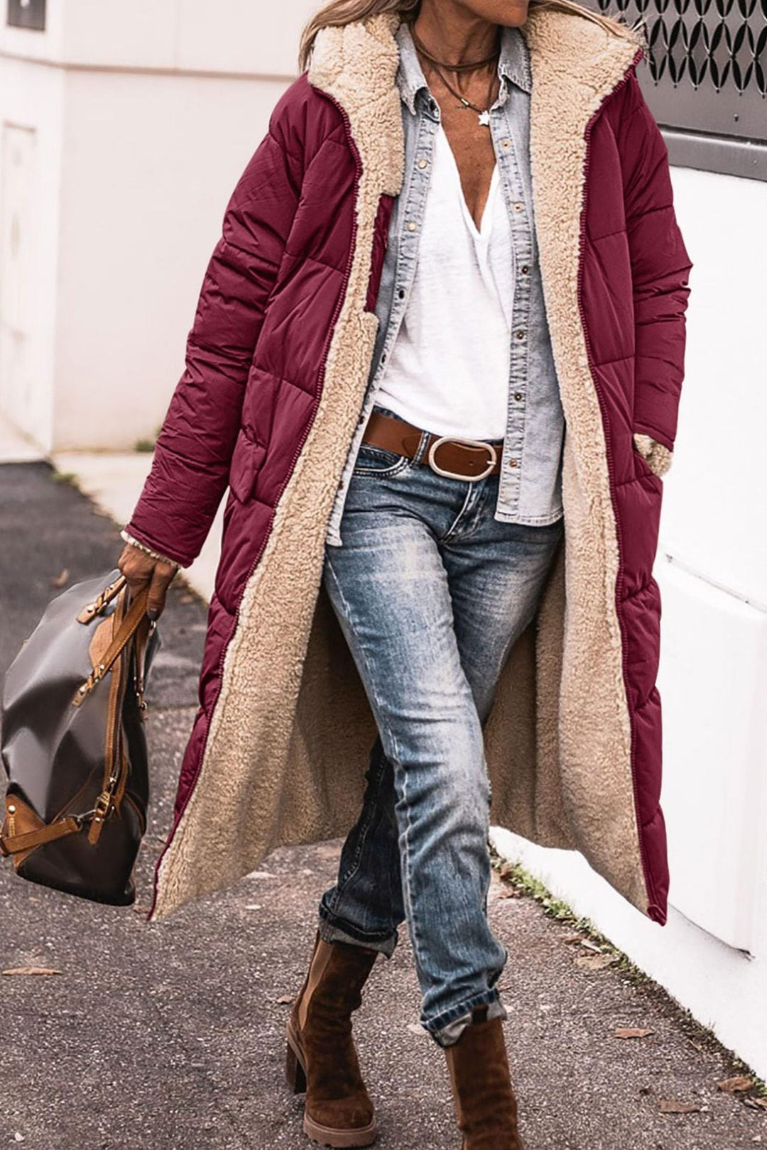 Apolline™ - Reversible Fur Coat