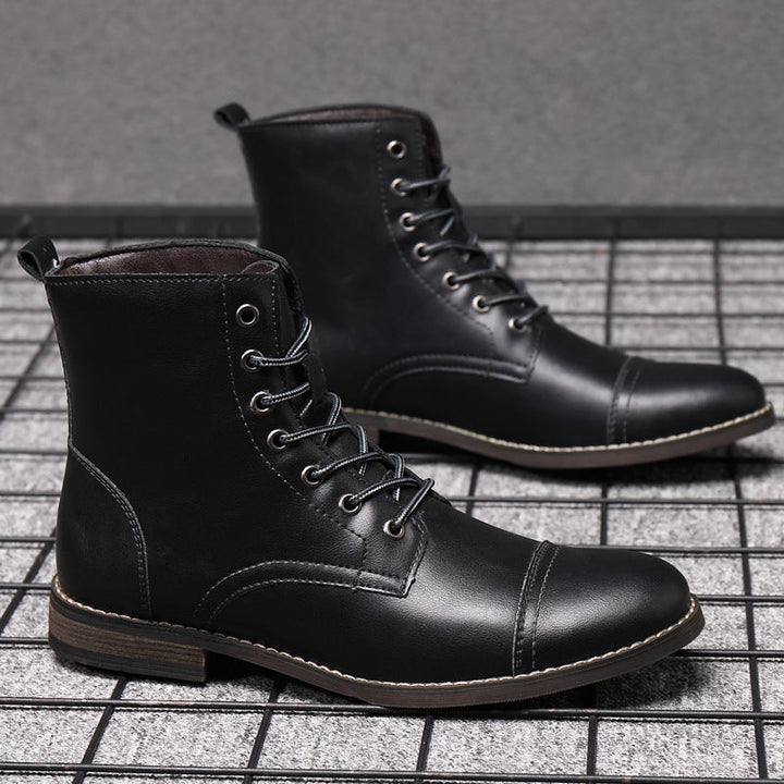 Ankle Boots in Faux Leather by Morgan