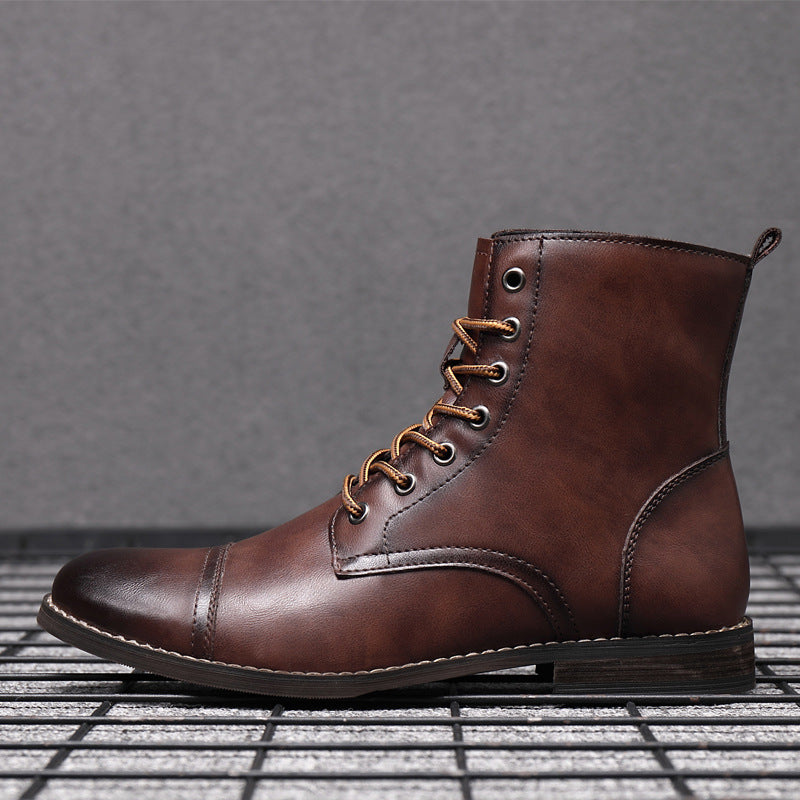 Ankle Boots in Faux Leather by Morgan