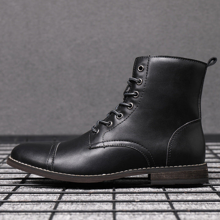 Ankle Boots in Faux Leather by Morgan