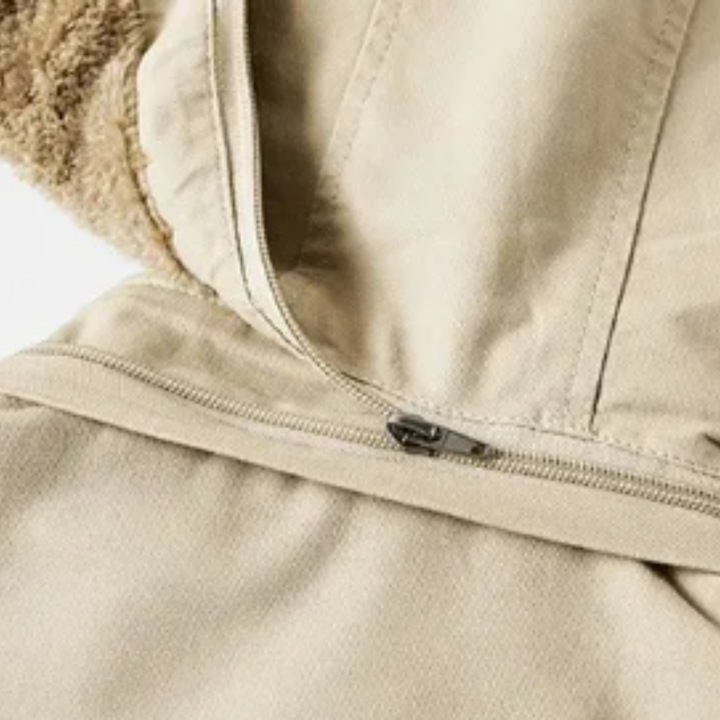 Padded Winter Jacket with Elegant Design