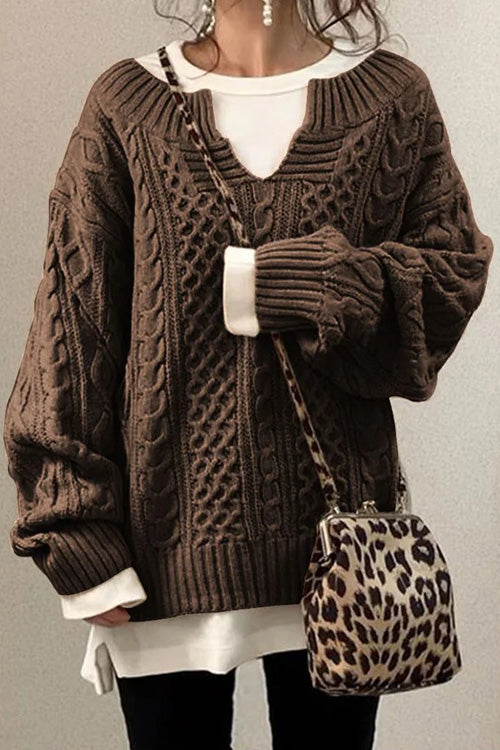 V-Neck Sweater by Marine™