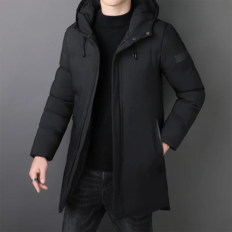 Stylish Men's Long Jacket