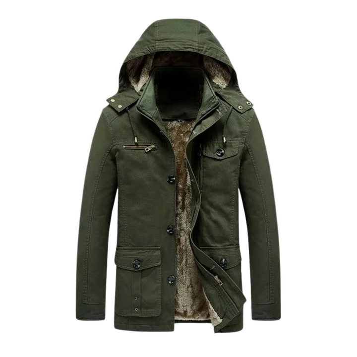 Padded Winter Jacket with Elegant Design