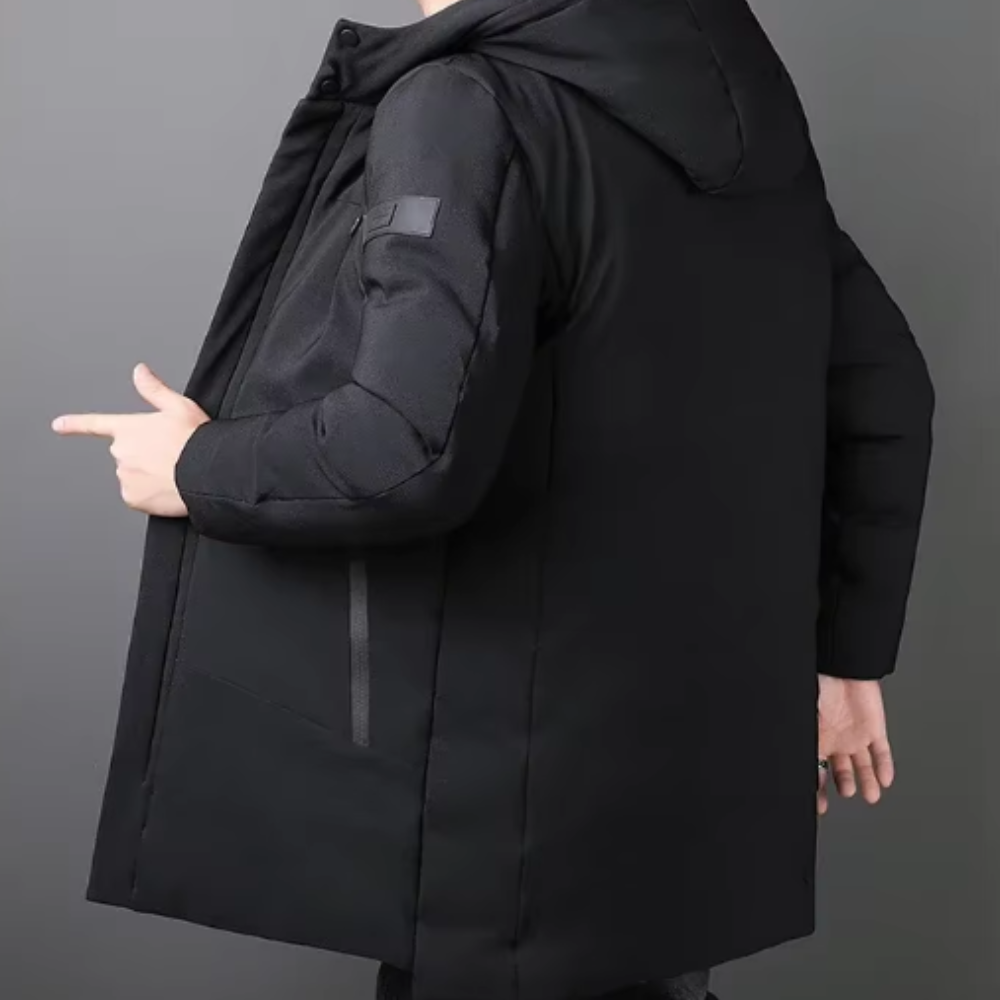 Stylish Men's Long Jacket