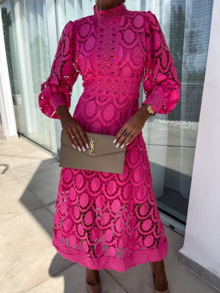 Juna | Maxi Dress in Elegant Lace