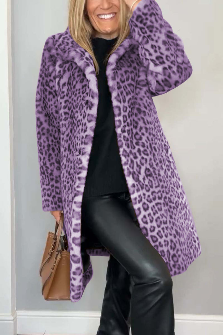 Leopard Print Coat by Amara