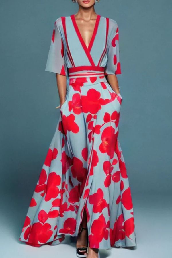 Isabella Floral Dress | Timeless Elegance