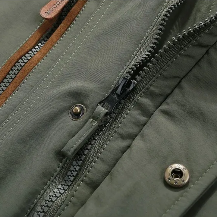 Quilted Winter Jacket with Elegant Style