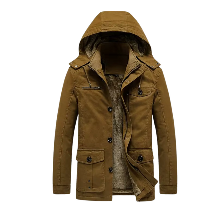 Padded Winter Jacket with Elegant Design