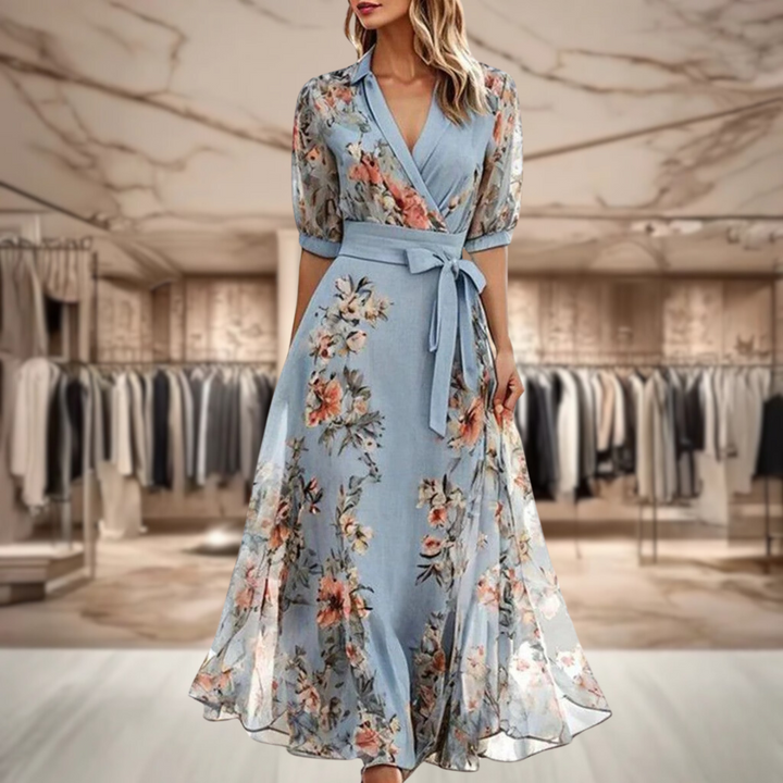 Floral Maxi Dress by Monika