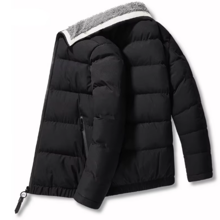 Luxury Winter Jacket with Quilted Design