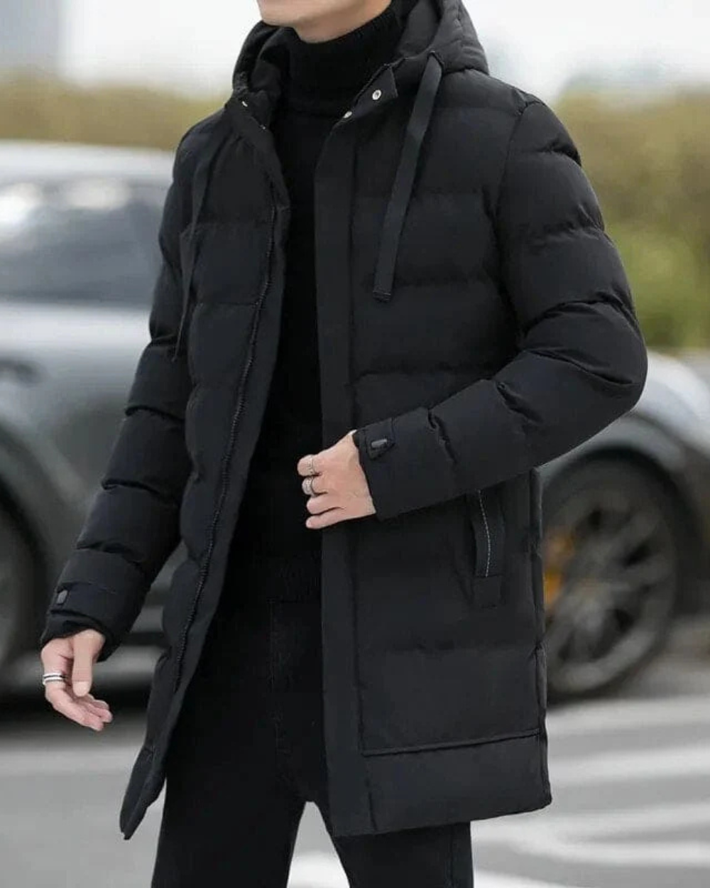 Long Winter Jacket by Gianluca