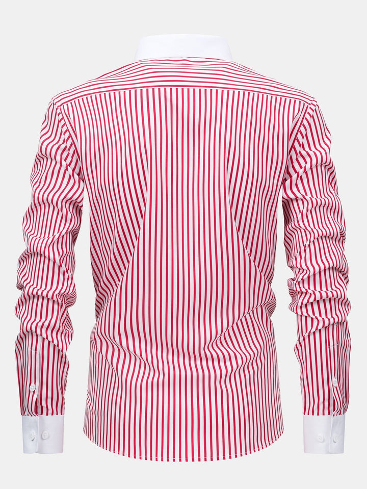 Slim Fit Tapered Pants & Striped Winchester Shirt - Wrinkle-Free