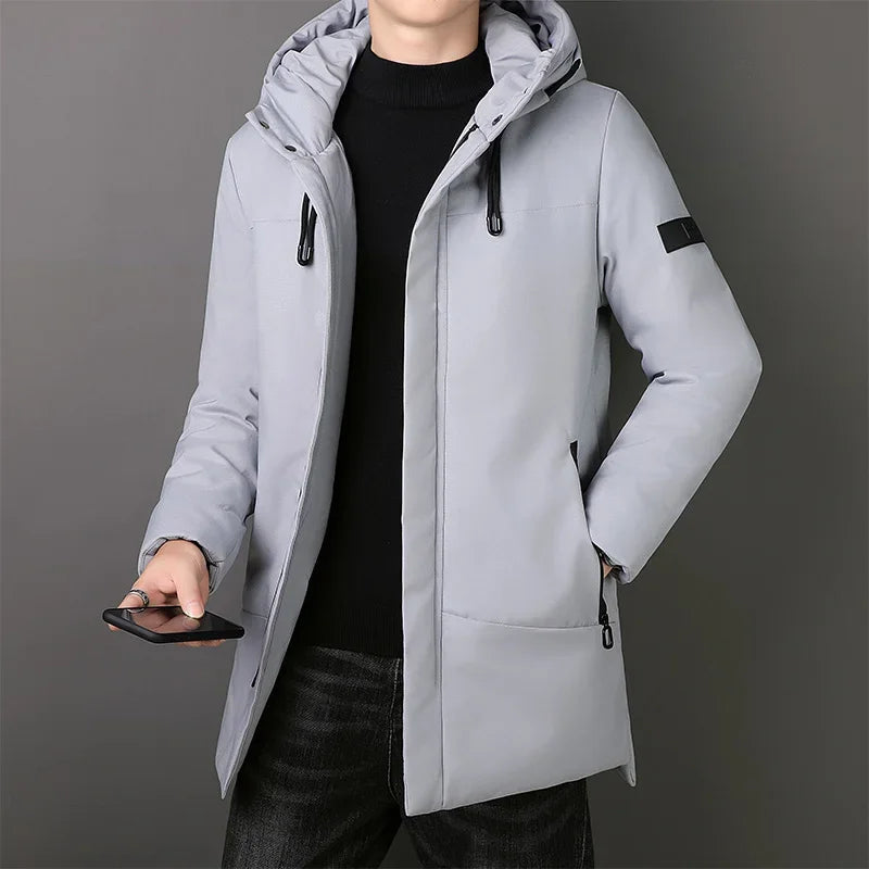 Stylish Men's Long Jacket