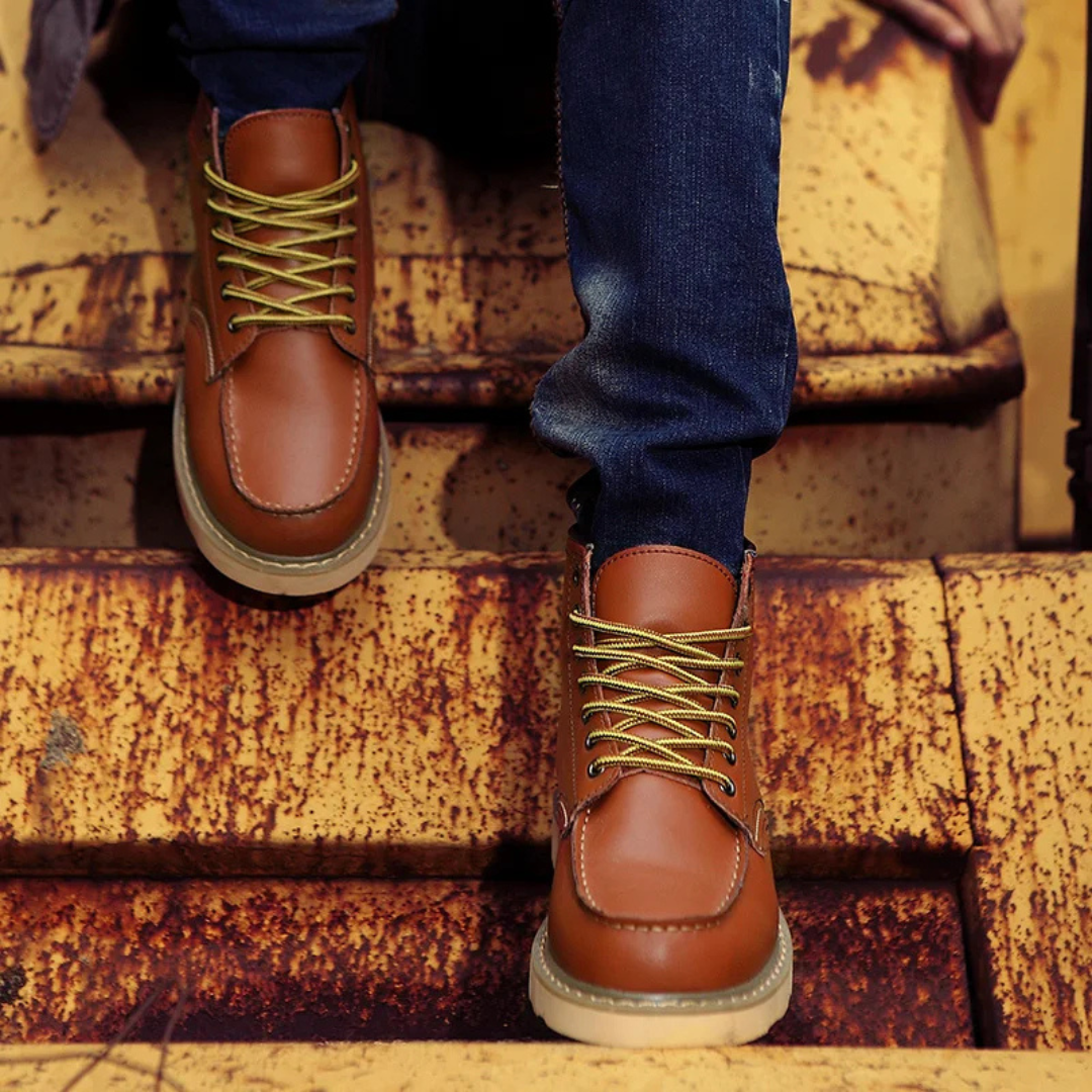 Vintage Cole™ Leather Boots