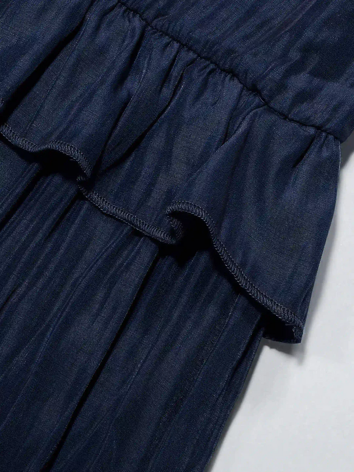 Maxi Dress with Ruffles by Elsie