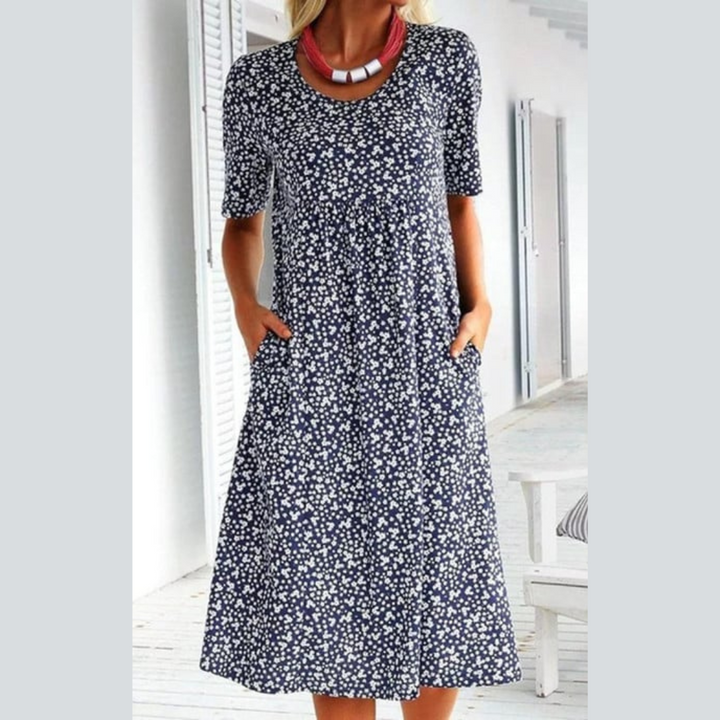 Floral Midi Dress | Stylish Amara