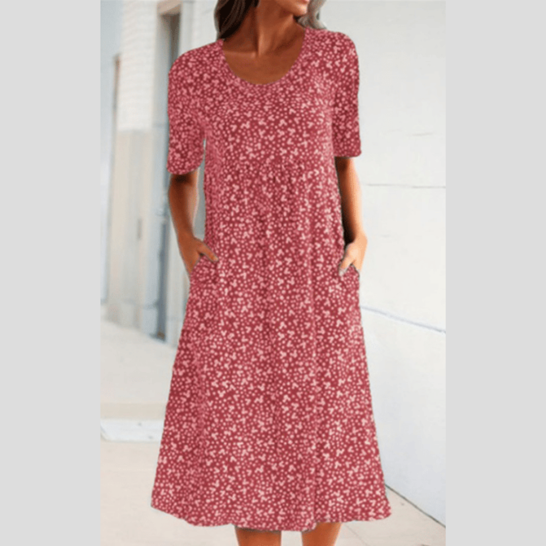 Floral Midi Dress | Stylish Amara