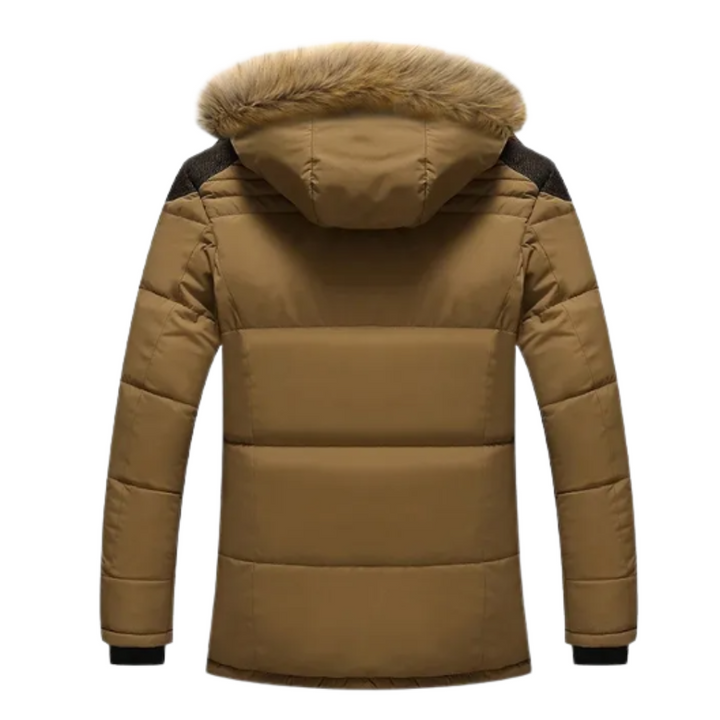 Chic Winter Jacket with Quilted Fleece