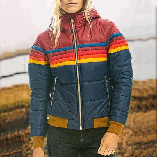 Retro Hooded Jacket by Mathilde™