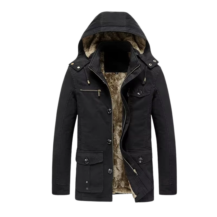 Padded Winter Jacket with Elegant Design