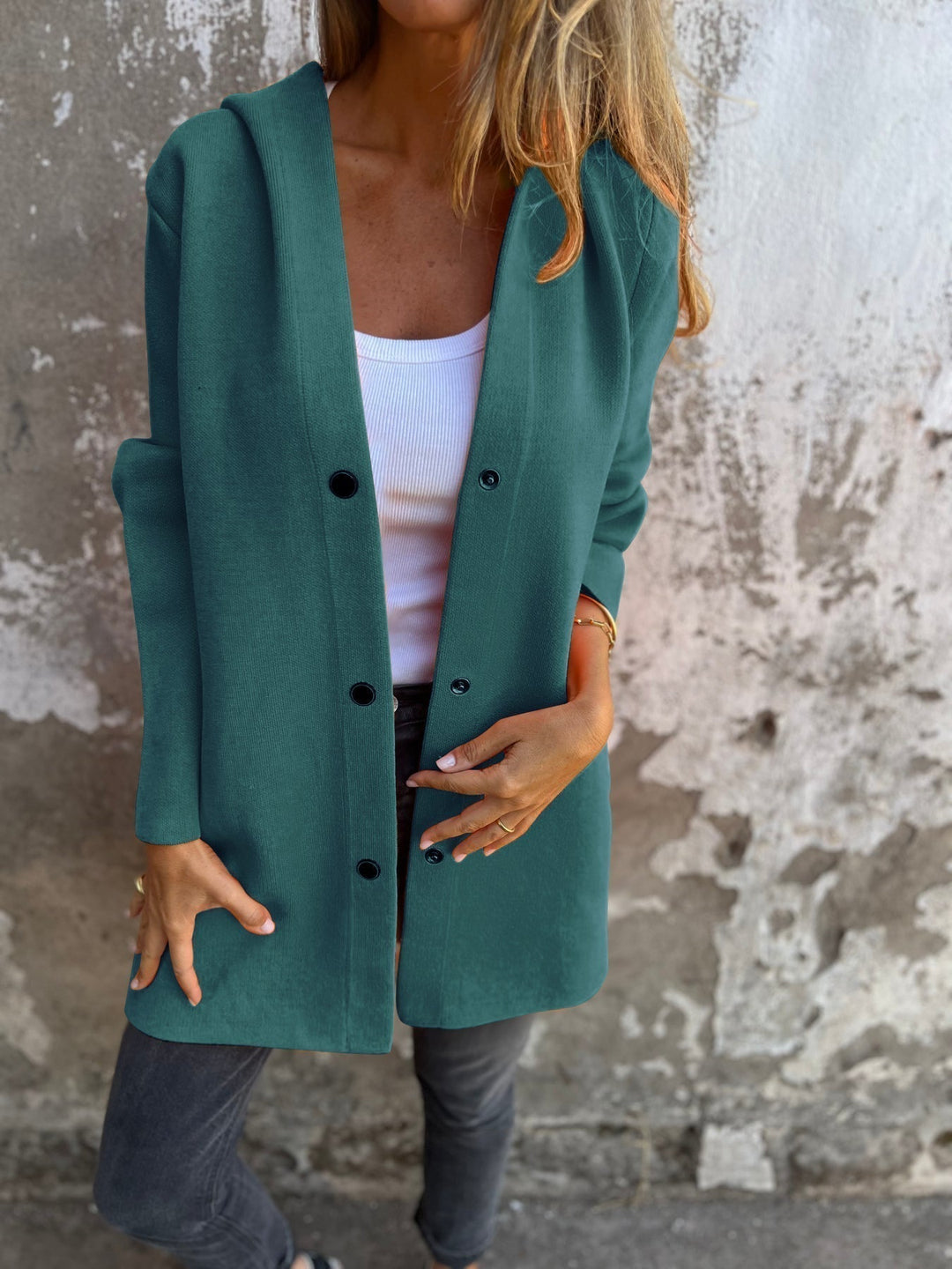 Hooded Casual Jacket by Pina