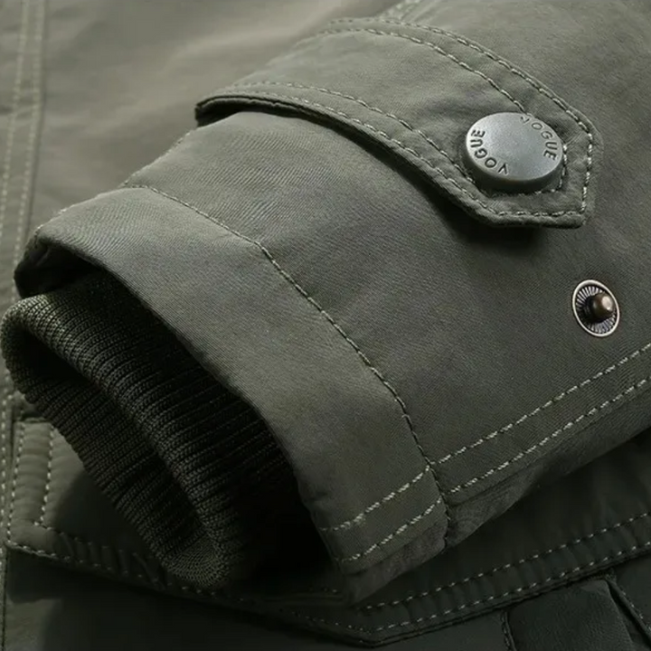 Quilted Winter Jacket with Elegant Style