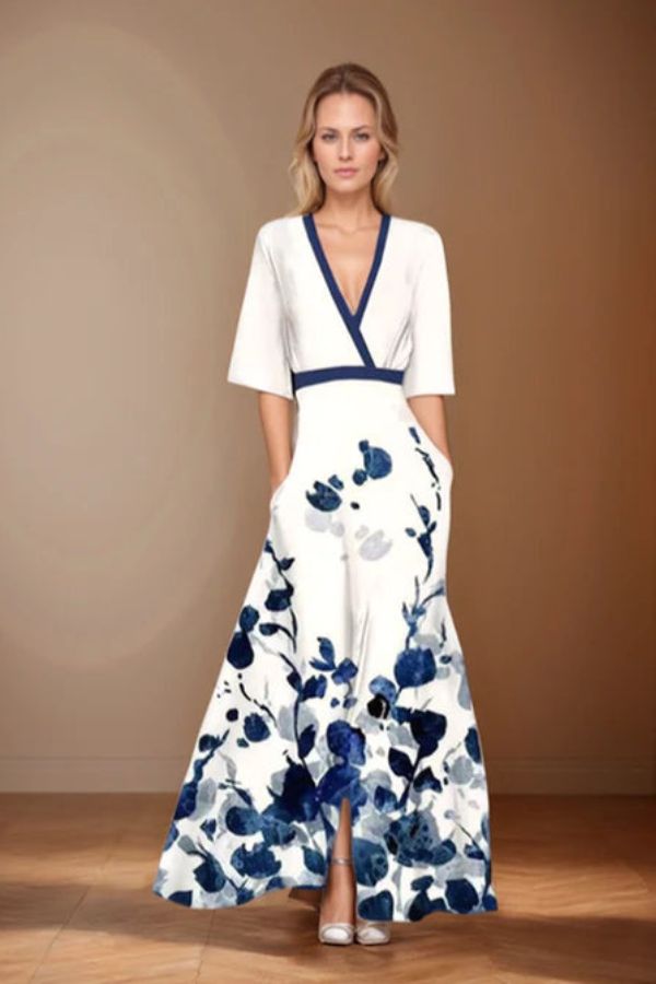 Isabella Floral Dress | Timeless Elegance