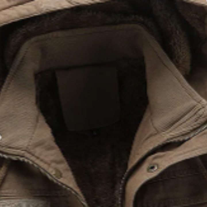 Chic Winter Jacket with Windbreaker Features