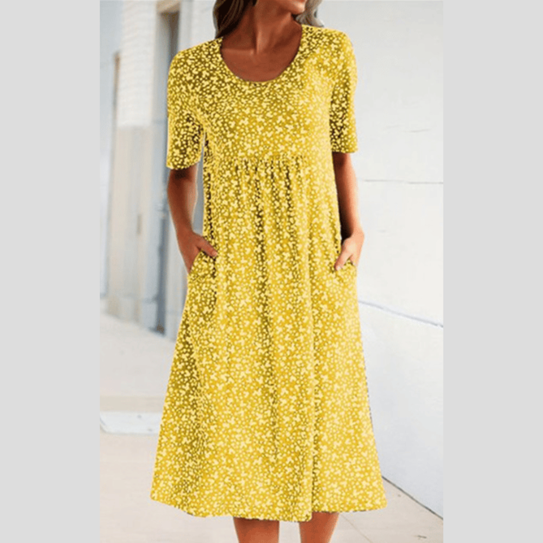 Floral Midi Dress | Stylish Amara
