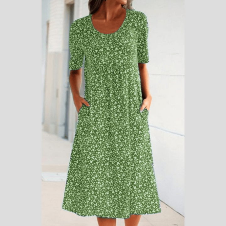 Floral Midi Dress | Stylish Amara