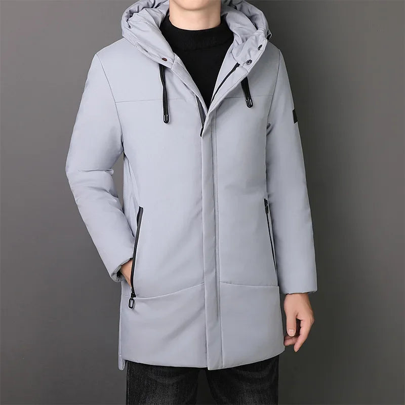 Stylish Men's Long Jacket