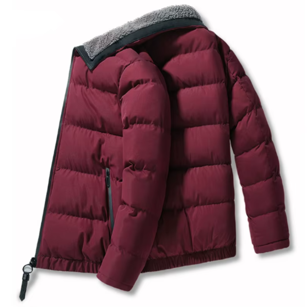 Luxury Winter Jacket with Quilted Design