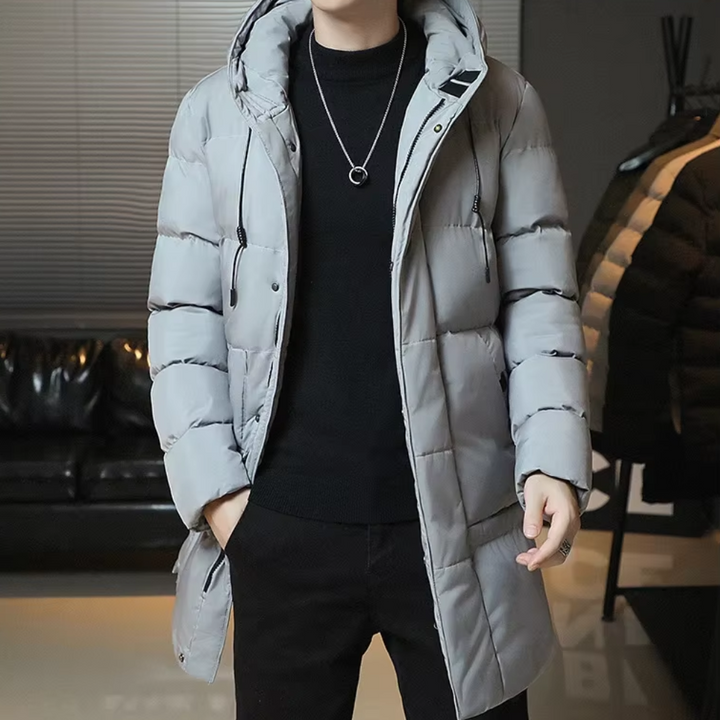 Elegant Winter Coat in Long Style