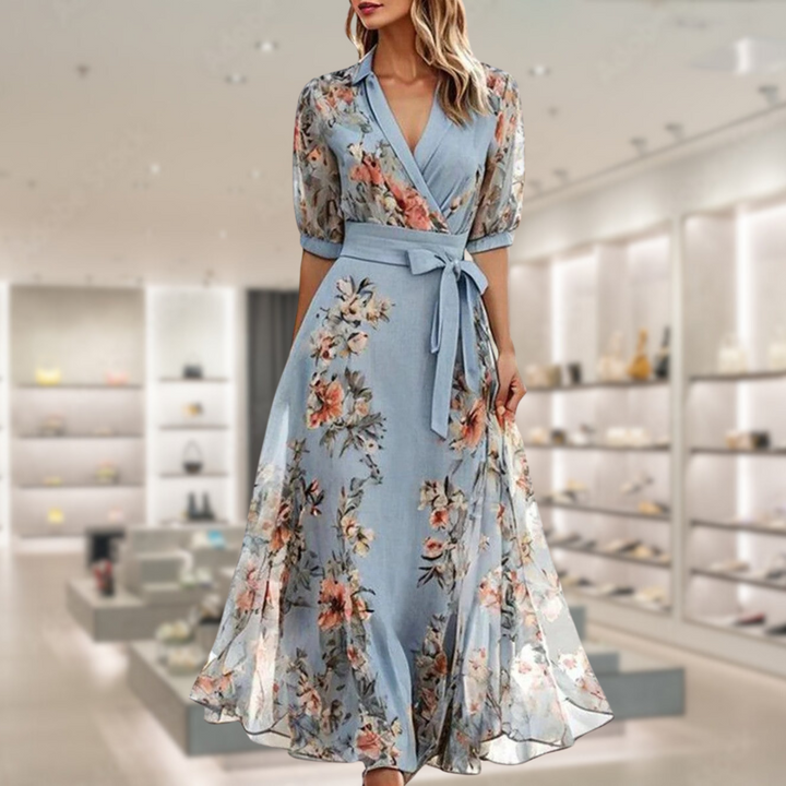 Floral Maxi Dress by Monika