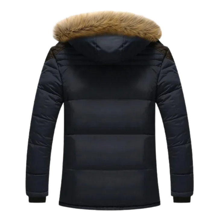 Chic Winter Jacket with Quilted Fleece