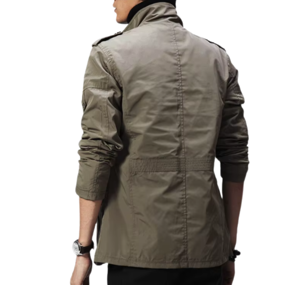Chic Windbreaker Coat