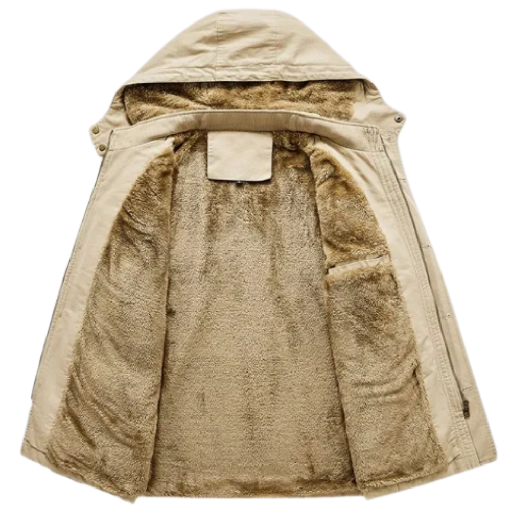 Padded Winter Jacket with Elegant Design