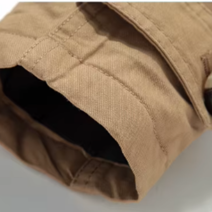 Chic Trench Coat with Padding