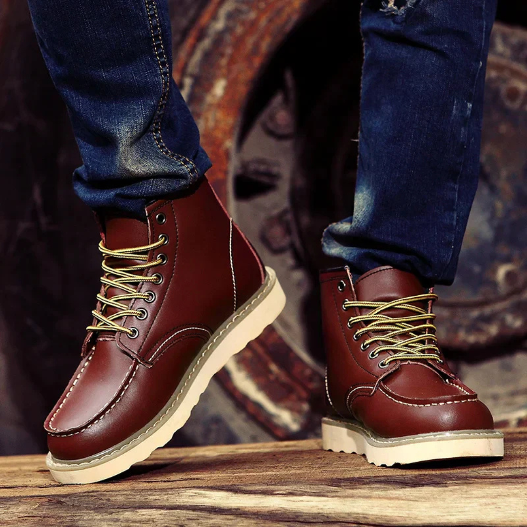 Vintage Cole™ Leather Boots