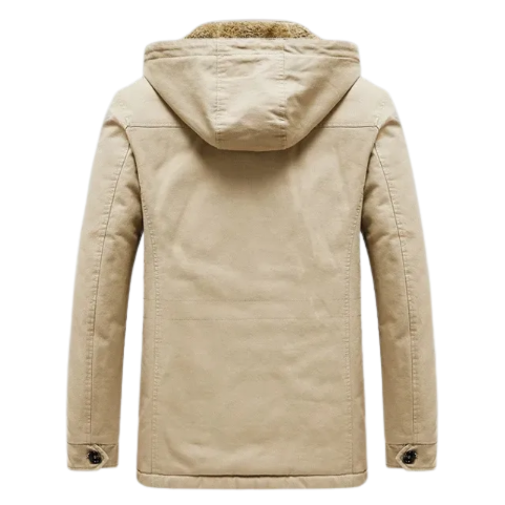 Padded Winter Jacket with Elegant Design