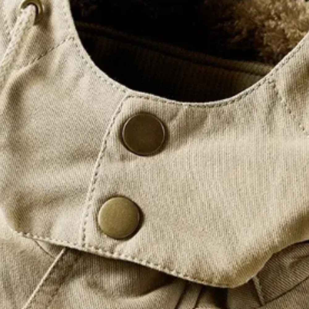 Padded Winter Jacket with Elegant Design