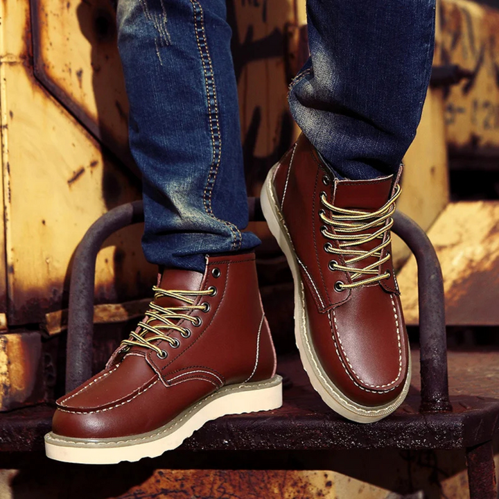 Vintage Cole™ Leather Boots