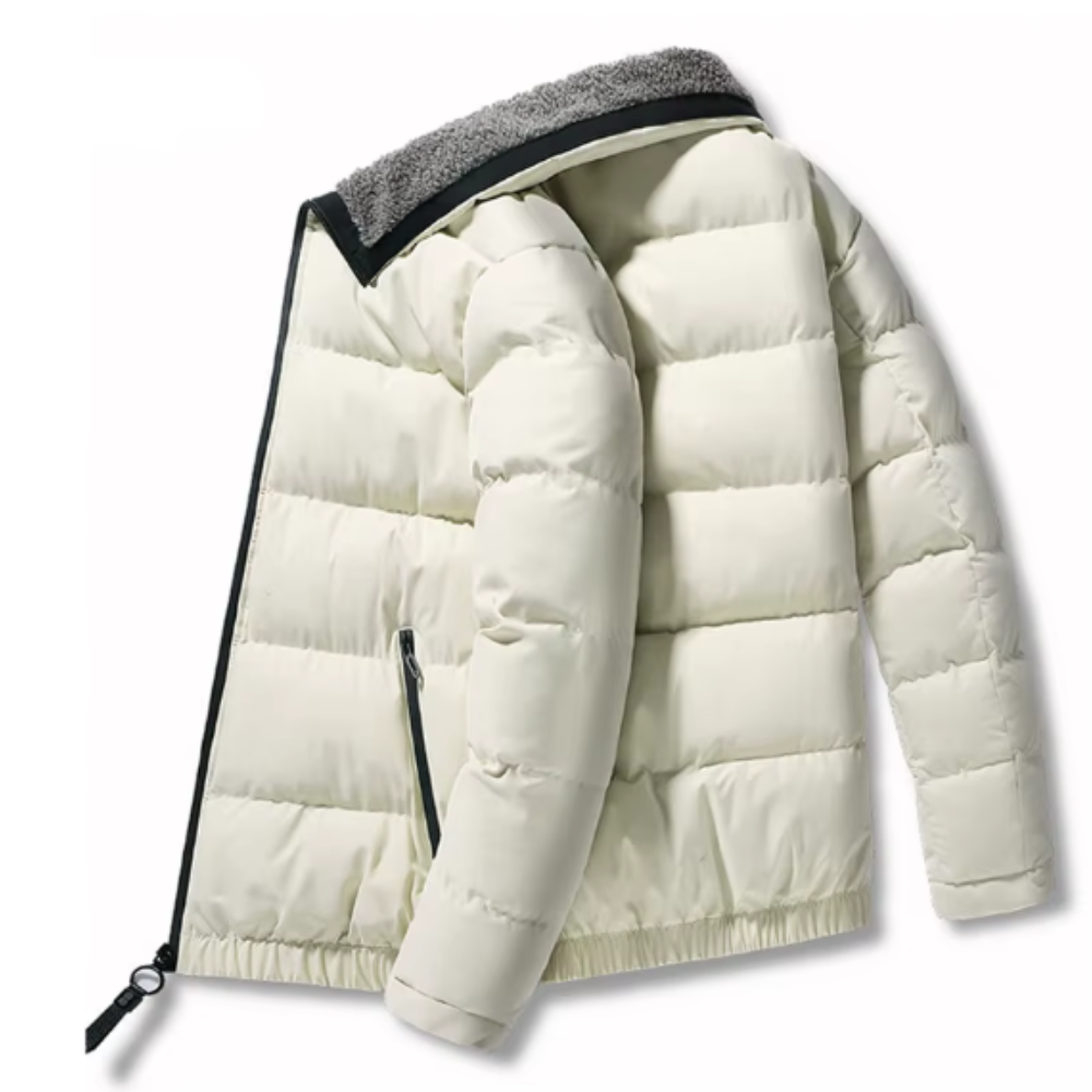 Luxury Winter Jacket with Quilted Design
