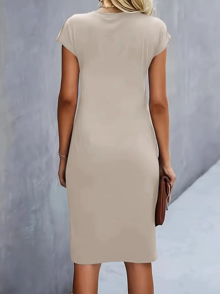 Adelina | Chic Dress with Round Neck