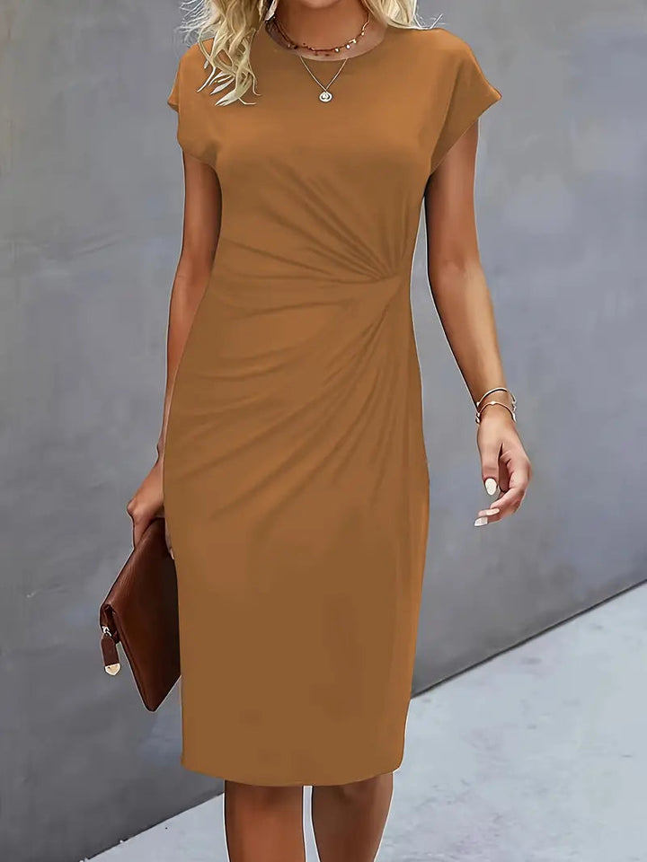 Adelina | Chic Dress with Round Neck