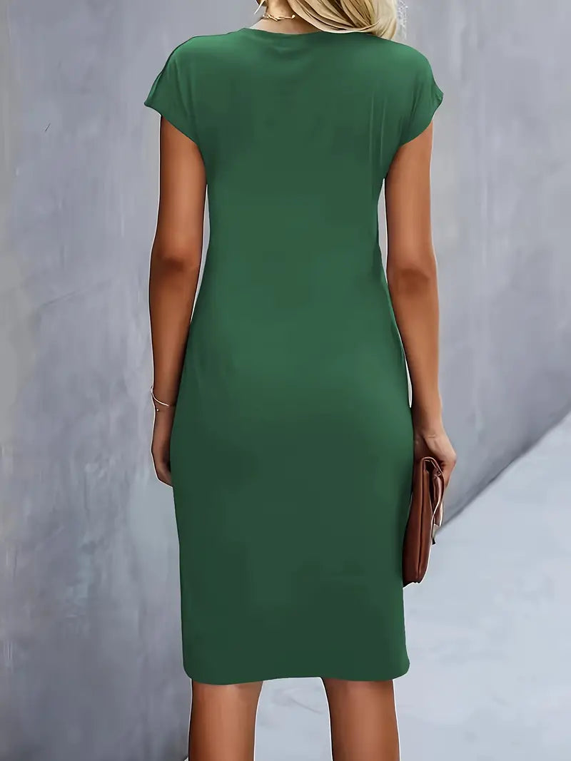 Adelina | Chic Dress with Round Neck