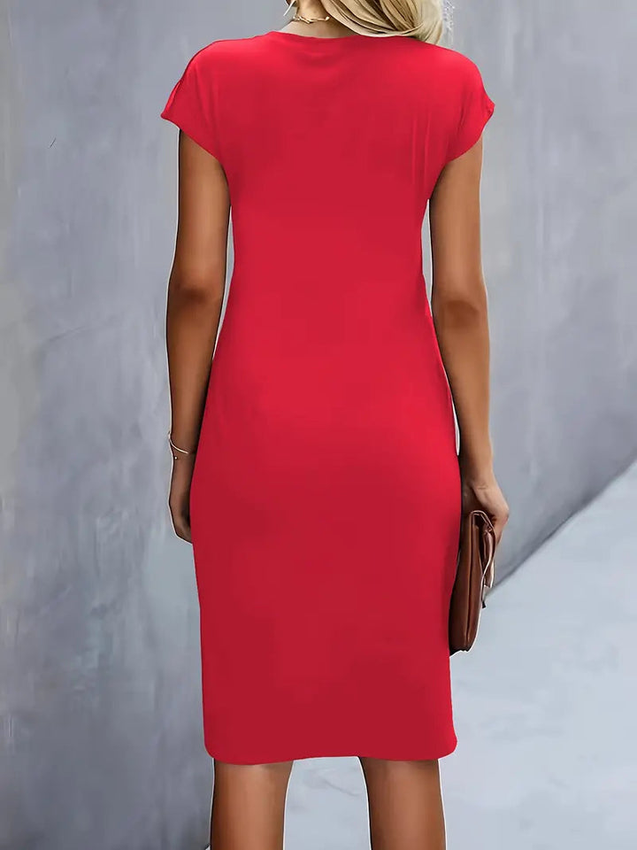 Adelina | Chic Dress with Round Neck